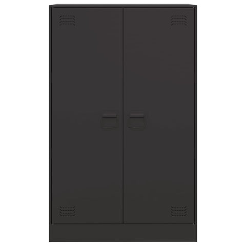 Sideboard Schwarz 67x39x107 cm Stahl