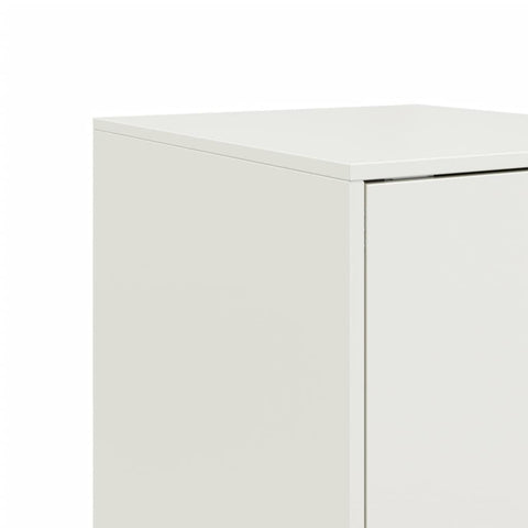 Sideboard Weiß 34,5x39x73 cm Stahl