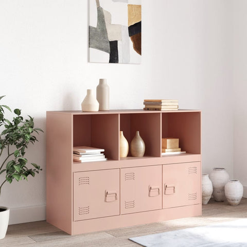 Sideboard Rosa 99x39x73 cm Stahl