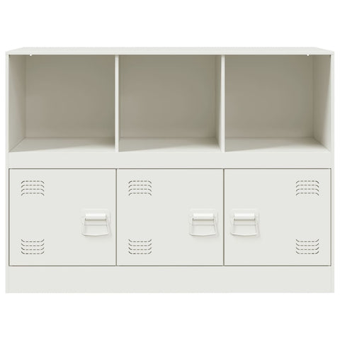 Sideboard Weiß 99x39x73 cm Stahl