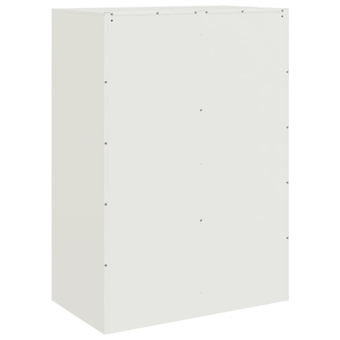 Highboard Weiß 67x39x95 cm Stahl