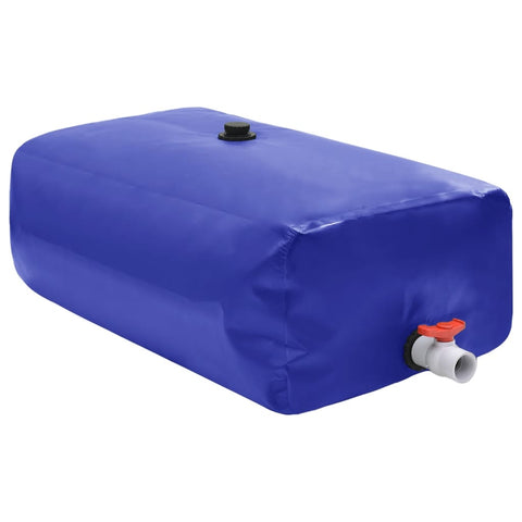 vidaXL Wassertank mit Wasserhahn Faltbar 670 L PVC