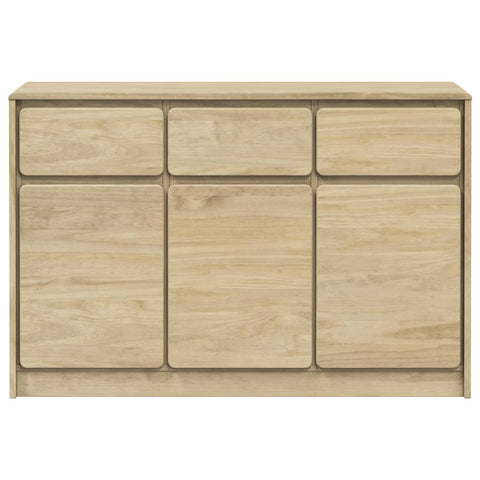 Sideboard SAUDA Eiche-Optik 114x43x75,5 cm Kiefernholz