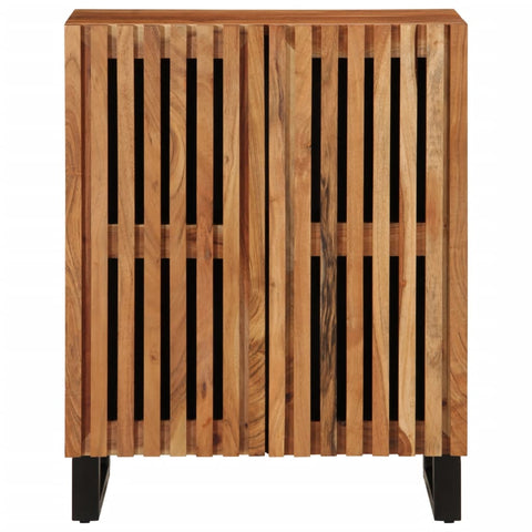 vidaXL Sideboard 60x34x75 cm Massivholz Akazie