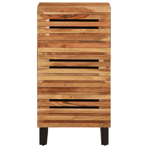 vidaXL Sideboard 40x34x75 cm Massivholz Akazie