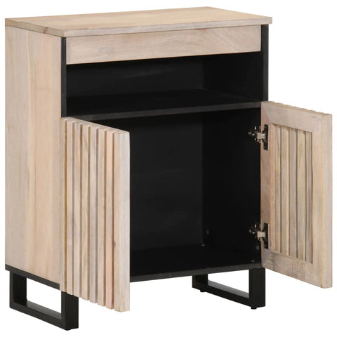 vidaXL Sideboard 60x34x75 cm Massivholz Mango