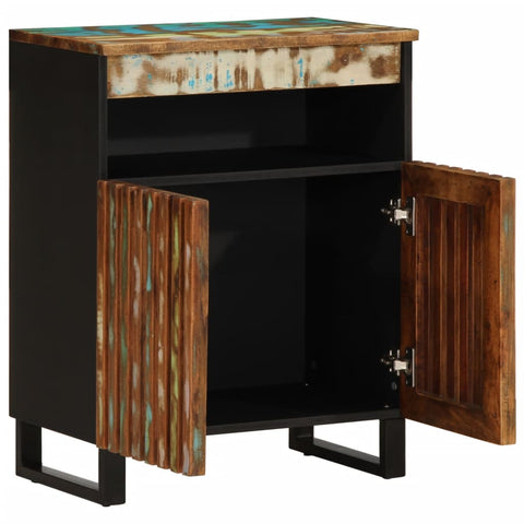 vidaXL Sideboard 60x34x75 cm Massivholz Akazie