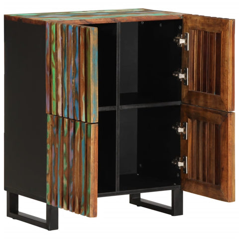 vidaXL Sideboard 60x34x75 cm Massivholz Akazie