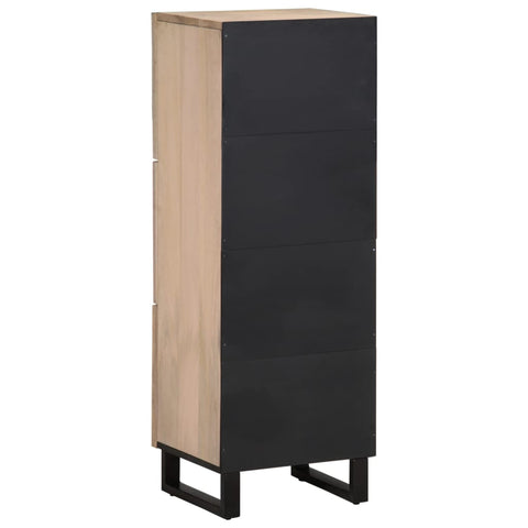 vidaXL Highboard 40x34x110 cm Massivholz Mango