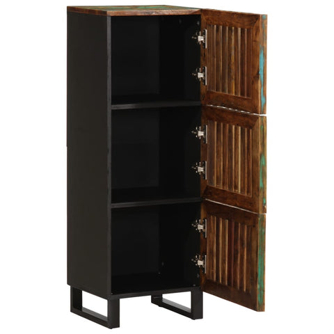 vidaXL Highboard 40x34x110 cm Massivholz Akazie