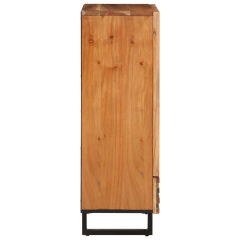 vidaXL Highboard 60x34x100 cm Massivholz Akazie