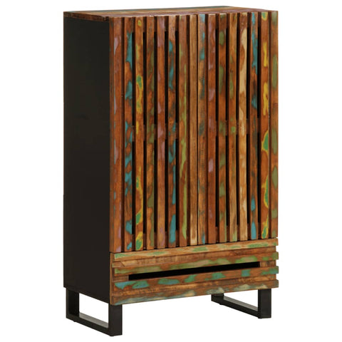 vidaXL Highboard 60x34x100 cm Massivholz Akazie