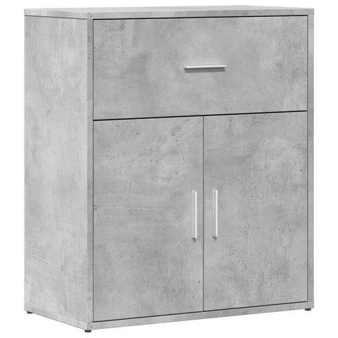 Sideboard Betongrau 60x31x70 cm Holzwerkstoff