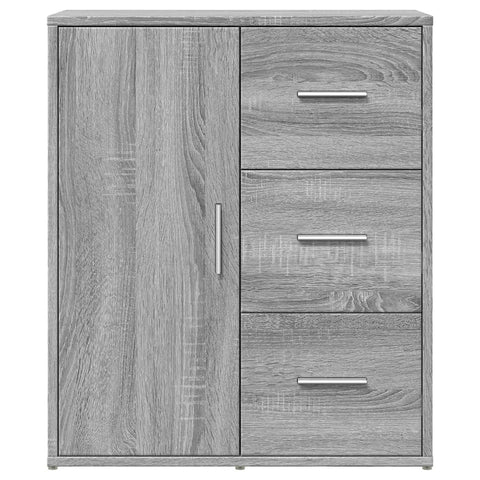 vidaXL Sideboard Grau Sonoma-Eiche 60x31x70 cm Holzwerkstoff