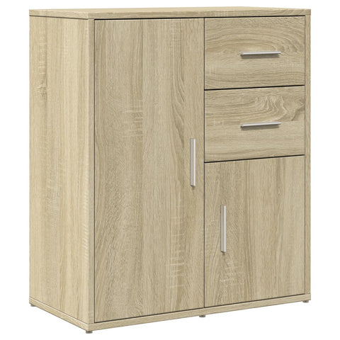 vidaXL Sideboard Sonoma-Eiche 60x31x70 cm Holzwerkstoff