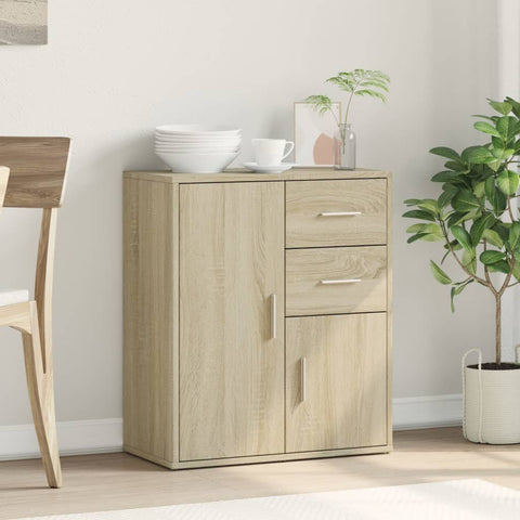 vidaXL Sideboard Sonoma-Eiche 60x31x70 cm Holzwerkstoff