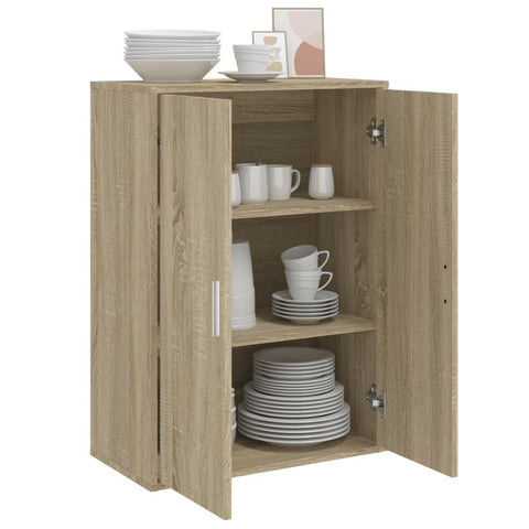 Sideboard Sonoma-Eiche 60x31x84 cm Holzwerkstoff