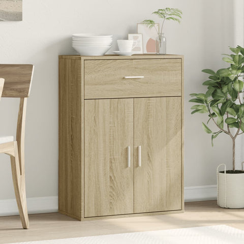 Sideboard Sonoma-Eiche 60x30x84 cm Holzwerkstoff