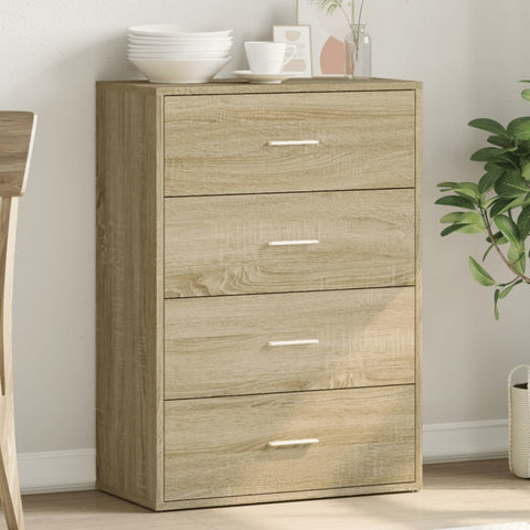 Sideboard Sonoma-Eiche 60x31x84 cm Holzwerkstoff