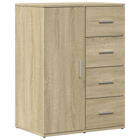 vidaXL Sideboard Sonoma-Eiche 59x39x80 cm Holzwerkstoff