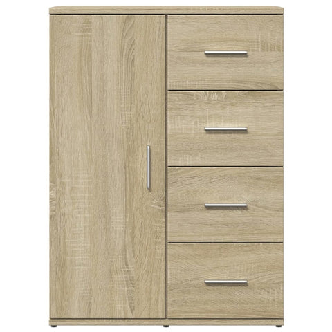 vidaXL Sideboard Sonoma-Eiche 59x39x80 cm Holzwerkstoff