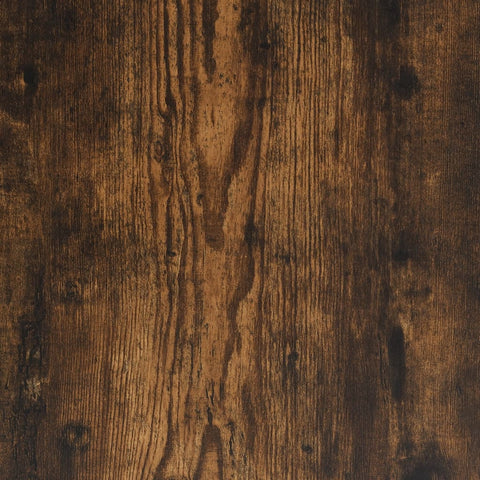 vidaXL Schreibtisch Räuchereiche 140x50x75 cm Holzwerkstoff