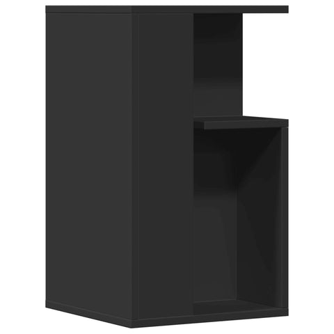 vidaXL Beistelltisch Schwarz 35x35x60 cm Holzwerkstoff