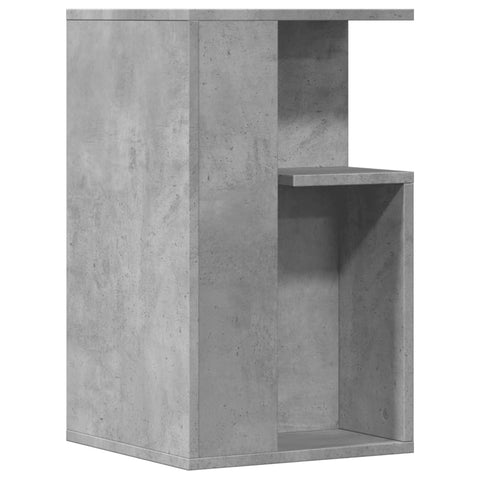 vidaXL Beistelltisch Betongrau 35x35x60 cm Holzwerkstoff