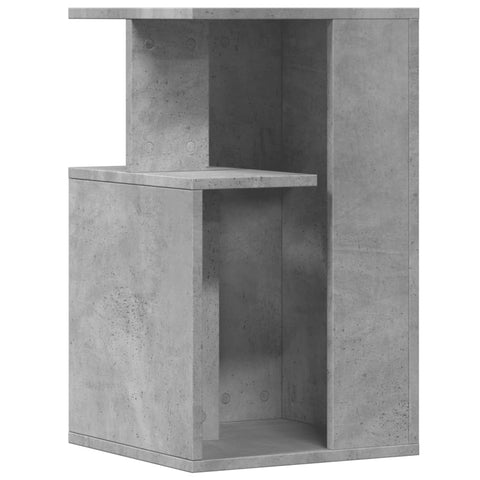 vidaXL Beistelltisch Betongrau 35x35x60 cm Holzwerkstoff