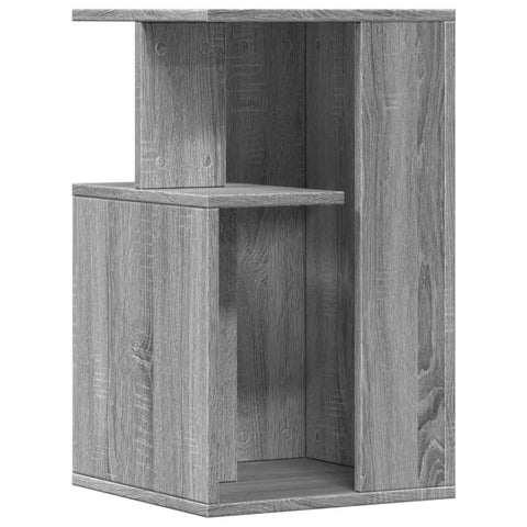 vidaXL Beistelltisch Grau Sonoma 35x35x60 cm Holzwerkstoff