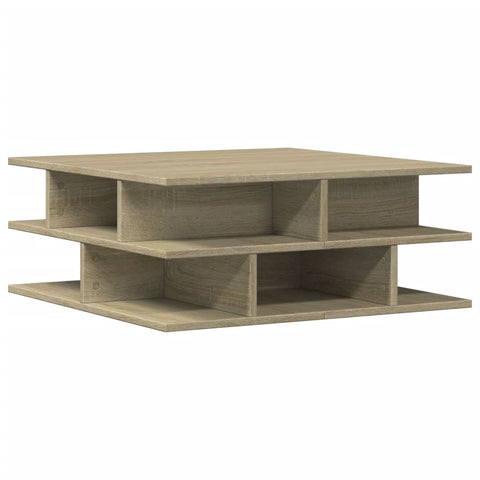 vidaXL Couchtisch Sonoma-Eiche 70x70x29 cm Holzwerkstoff