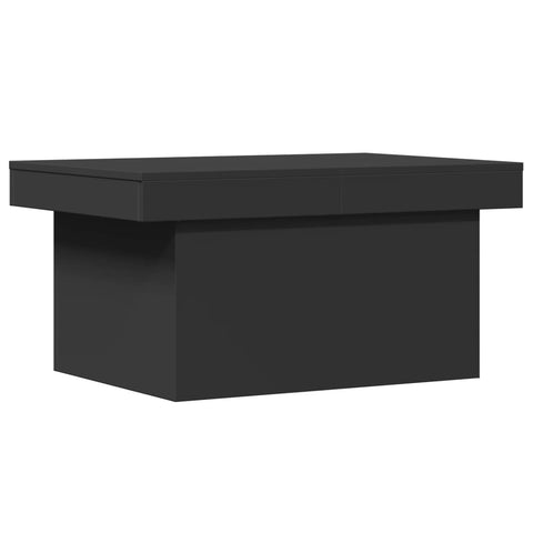 vidaXL Couchtisch Schwarz 80x55x40 cm Holzwerkstoff