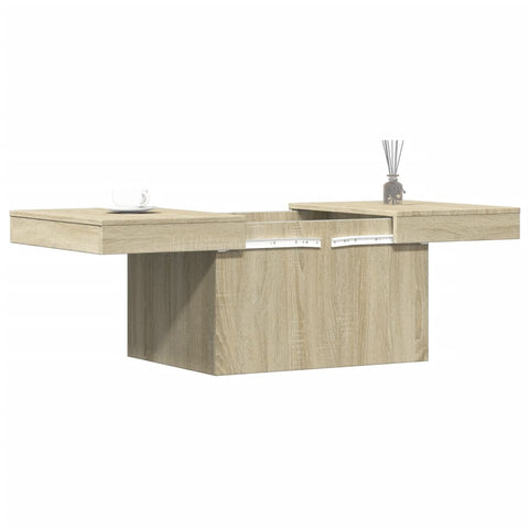 vidaXL Couchtisch Sonoma-Eiche 80x55x40 cm Holzwerkstoff