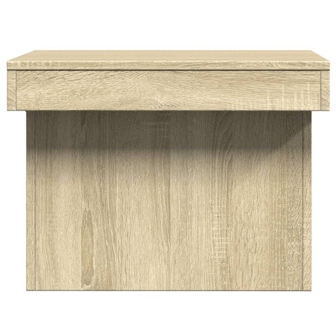 vidaXL Couchtisch Sonoma-Eiche 80x55x40 cm Holzwerkstoff