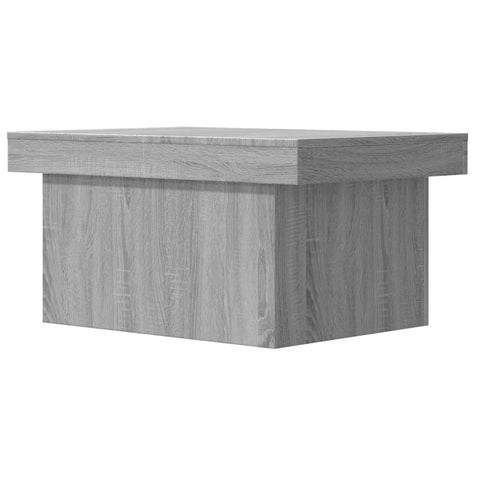 vidaXL Couchtisch Grau Sonoma 80x55x40 cm Holzwerkstoff