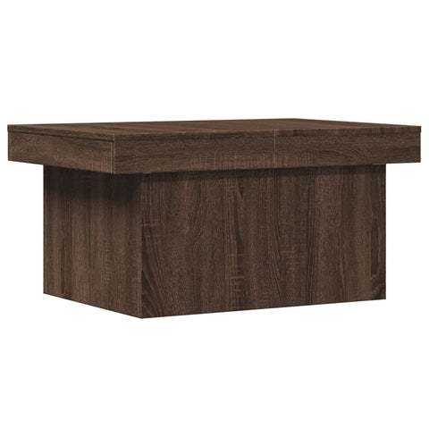 vidaXL Couchtisch Braun Eichen-Optik 80x55x40 cm Holzwerkstoff