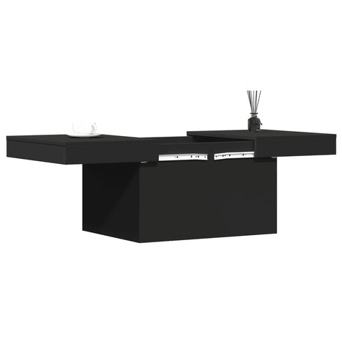 vidaXL Couchtisch Schwarz 100x55x40 cm Holzwerkstoff