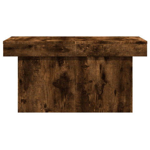 vidaXL Couchtisch Räuchereiche 100x55x40 cm Holzwerkstoff