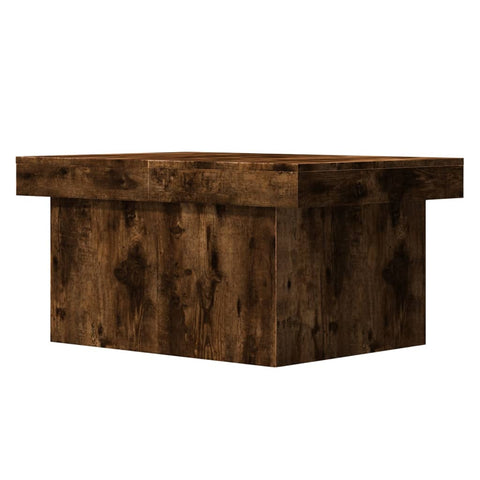 vidaXL Couchtisch Räuchereiche 100x55x40 cm Holzwerkstoff