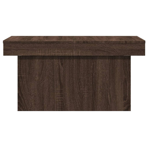 vidaXL Couchtisch Braun Eichen-Optik 100x55x40 cm Holzwerkstoff