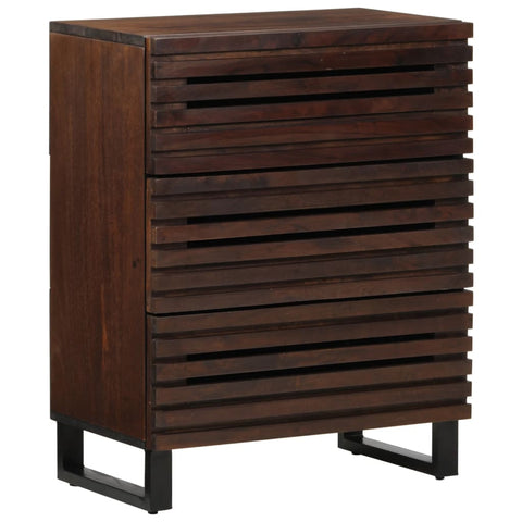 vidaXL Sideboard 2 Stk. 60x34x75 cm Massivholz Mango