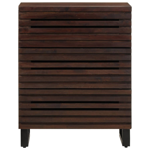 vidaXL Sideboard 2 Stk. 60x34x75 cm Massivholz Mango