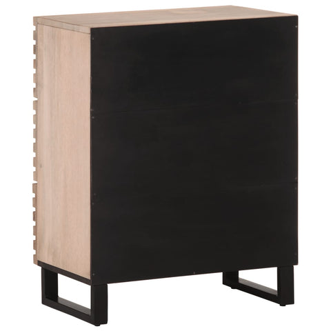 vidaXL Sideboard 2 Stk. 60x34x75 cm Massivholz Mango