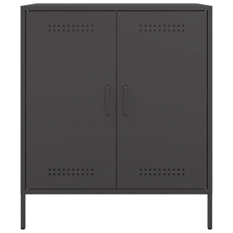 Sideboard Schwarz 68x39x79 cm Stahl