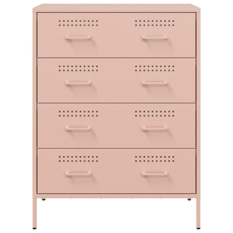 Sideboard Rosa 68x39x89 cm Stahl