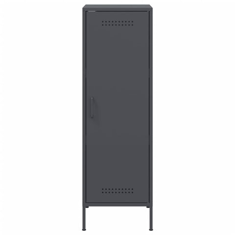 Highboard Anthrazit 36x39x113 cm Stahl