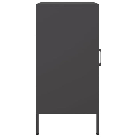 Sideboard Schwarz 36x39x79 cm Stahl