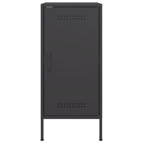 Sideboards 2 Stk. Schwarz 36x39x79 cm Stahl