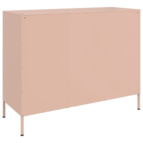 Sideboard Rosa 100,5x39x79 cm Stahl