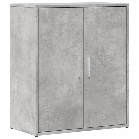 Sideboards 2 Stk. Betongrau 60x31x70 cm Holzwerkstoff